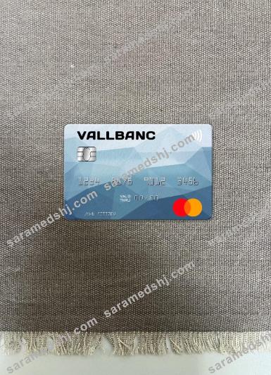 Andorra Vall Banc mastercard photolook front